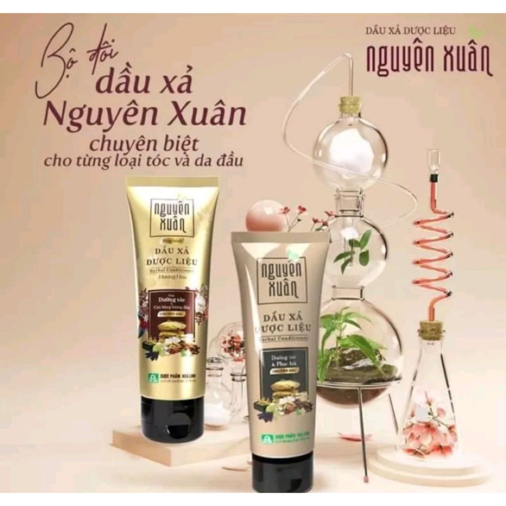 Dầu xả dược liệu Nguyên Xuân 150ml phuc hồi chuyên sâu