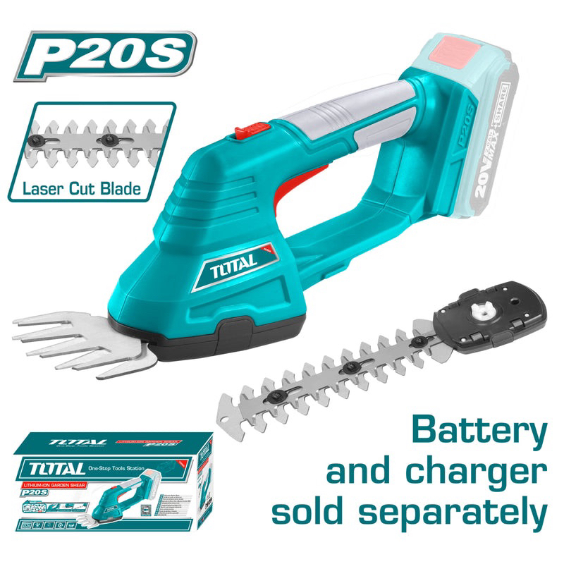Thân máy cắt tỉa hàng rào dùng pin 20V TOTAL TSTLI2001 (ko pin sạc)