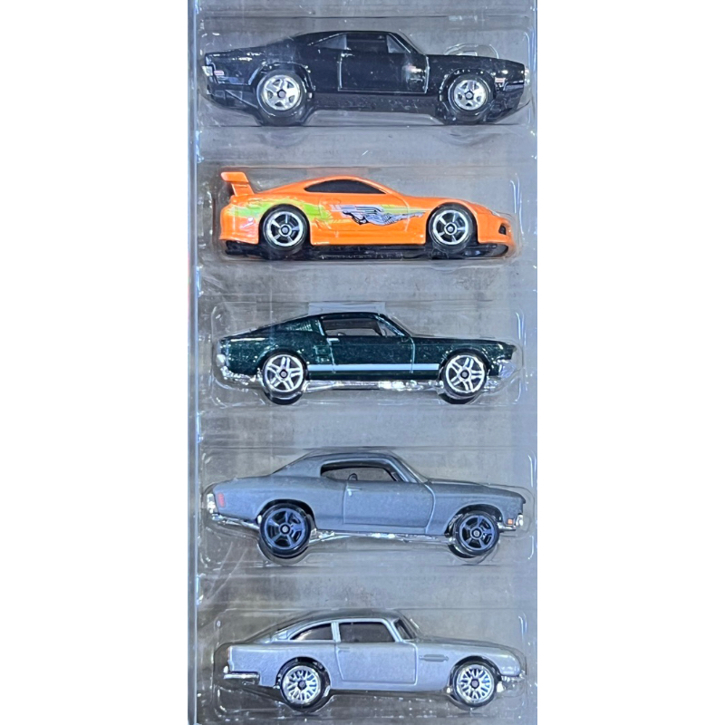 Hobby Store xe mô hình Hot Wheels Pack 5 Fast and Furious  FullSet