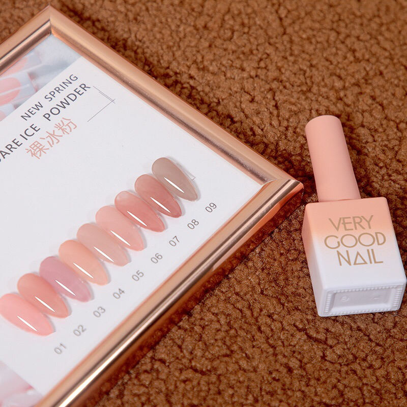 Set sơn thạch 9 màu Very good nail tặng kèm bảng màu