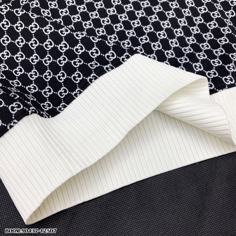 Áo phông GUCCI bản phối tay logo màu trắng