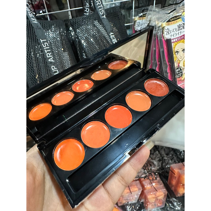 Set Son Kryolan vỏ bạc tone hot