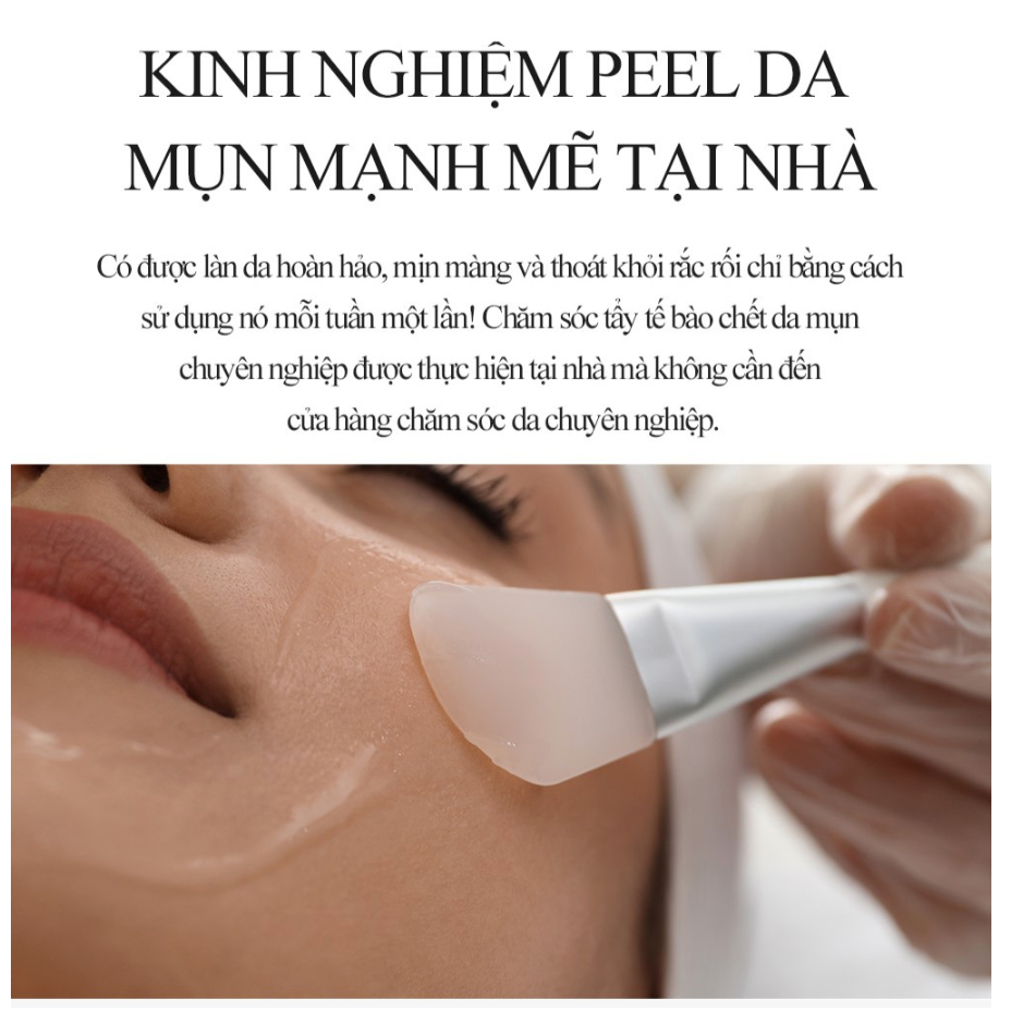 Peel AHA 20% ,Tẩy da chết hoá học Derma Factory Red Acne Peel 30g
