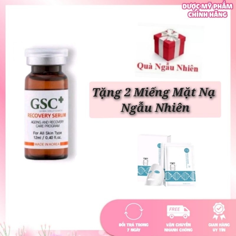 Tinh chất phục hồi GSC Recovery Serum 12ml, Tái tạo tế bào da