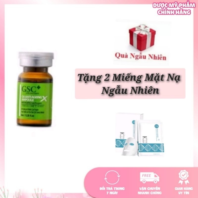Tế bào gốc GSC 8ml giúp giảm sẹo rỗ, lỗ chân lông to, xóa nhăn từ Hàn Quốc