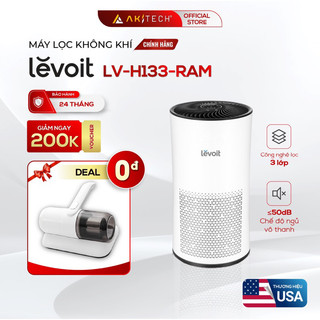 Máy lọc không khí LEVOIT LV-H133-RAM 50m2 | Bộ lọc HEPA H13 | Hàng chính hãng