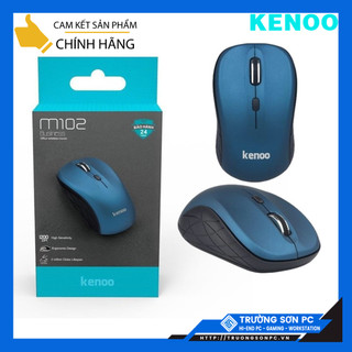 Chuột Không Dây KENOO M102 Màu Xanh Đen