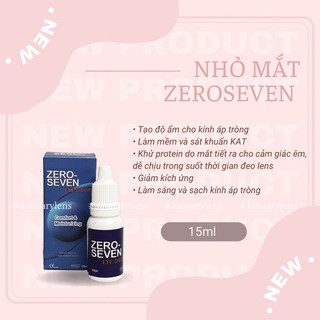 Nhỏ mắt Zero Seven 15ml