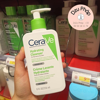 Sữa rửa mặt CRV Creme Hydrante 236ml Da khô KHÔNG TẠO BỌT