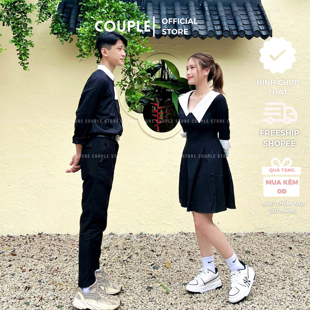 Đồ đôi nam nữ couple đáng yêu dễ thương - HÌNH CHỤP THẬT