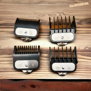 Bộ 4 cữ gá thép tông đơ cắt tóc chuyên nghiệp 1,5/ 3/ 4,5/ 6mm