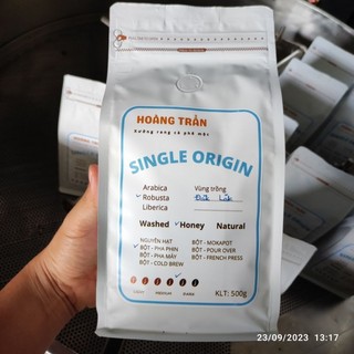 500g cà phê Robusta Honey