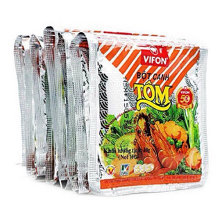 10 gói bột canh tôm vifon 10g/1 gói
