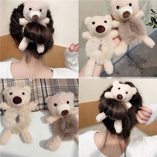 🐹 Cột Tóc Gấu Cột Tóc Thỏ vải bông siêu dễ thương