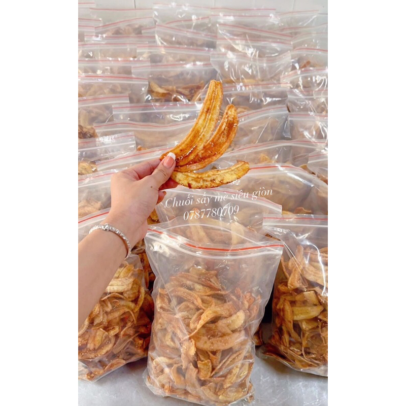 ❗️❗️CHUỐI GIÀ SẤY MÈ ĐƯỜNG - RẤT ÍT NGỌT❗️❗️