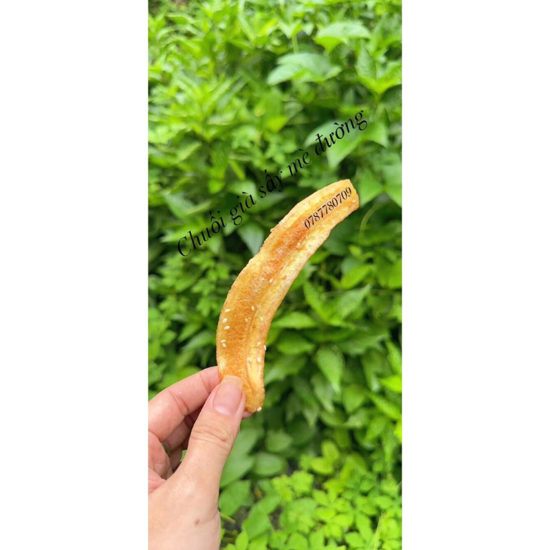 ❗️❗️CHUỐI GIÀ SẤY MÈ ĐƯỜNG - RẤT ÍT NGỌT❗️❗️