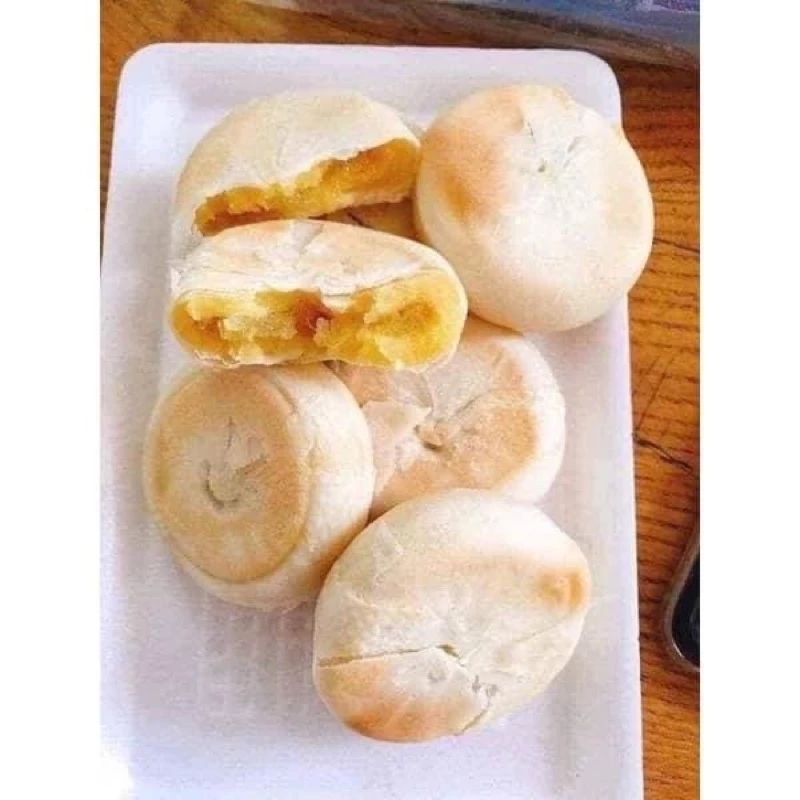 Bánh Pía Mini Đặc Sản Sóc Trăng, Pía Ngọc, 1 Gói Khay 5 Cái.