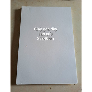 Giấy gòn dày vẽ và viết thư pháp