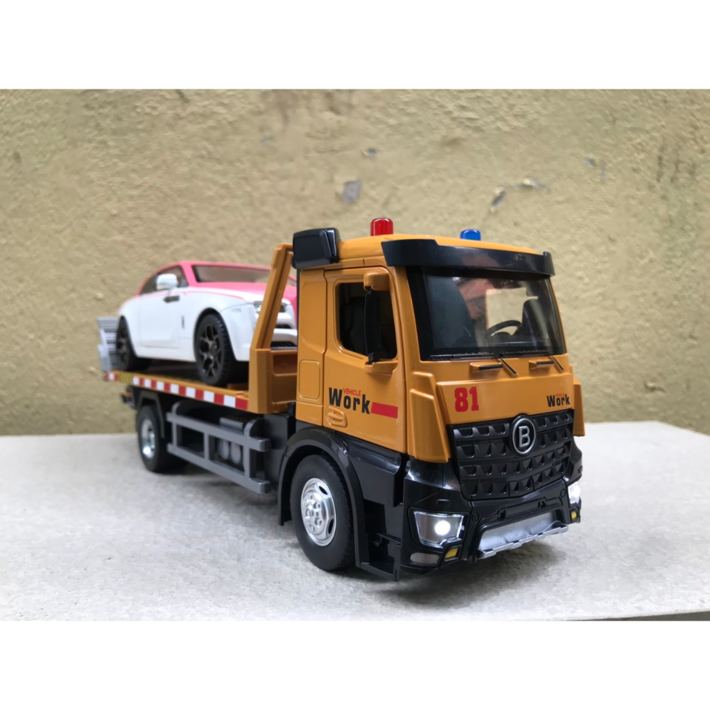 Mô hình xe tải Thớt cứu hộ 1:24