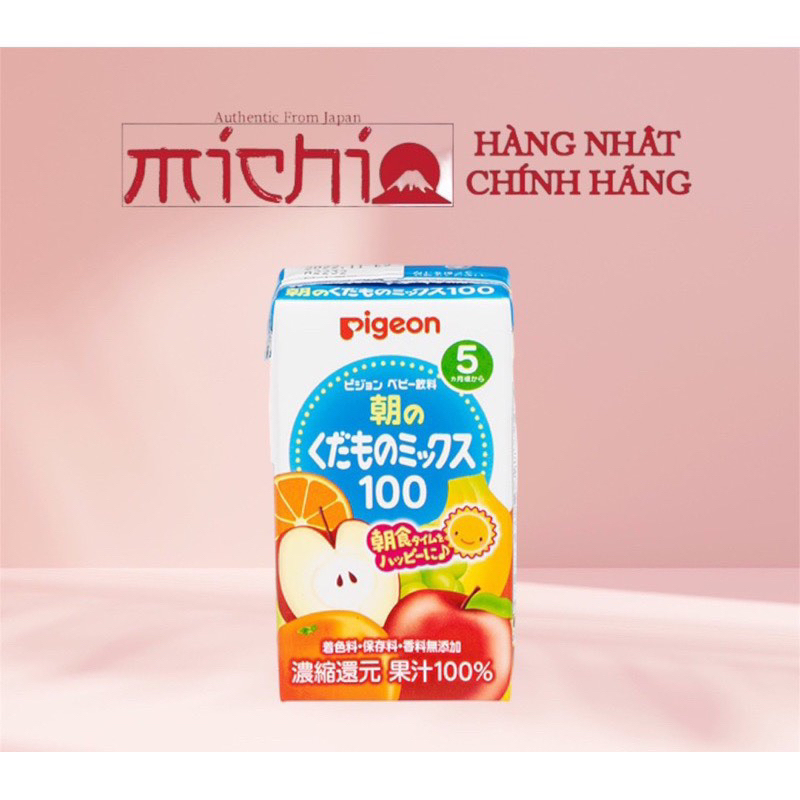 Nước ép rau quả tổng hợp Pigeon Nhật Bản 2024