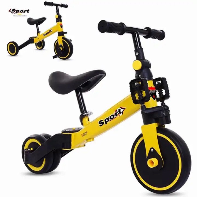 Xe Thăng bằng KIWICOOL - cho Bé 3in1 Hàng Có Tem Có Bàn Đạp Cho Bé 1 Đến 5 Tuổi KIWICVVL SS