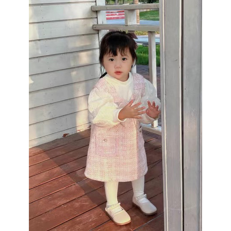 SET 2 MÓN VÁY+ÁO TAY BỒNG