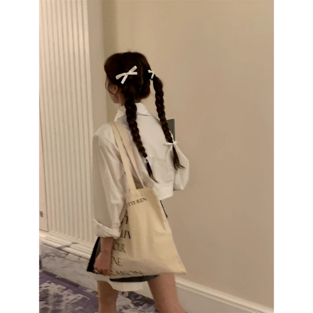 Kẹp tóc nơ ruy băng nhiều màu hottrend