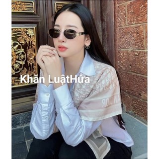 Khăn lụa d.i.o.r ảnh thật hàng có sẵn giá cạnh tranh