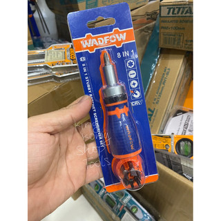 Tua vít mini 8 trong 1 tự động 2 chiều, thép cr-v wadfow wss8608