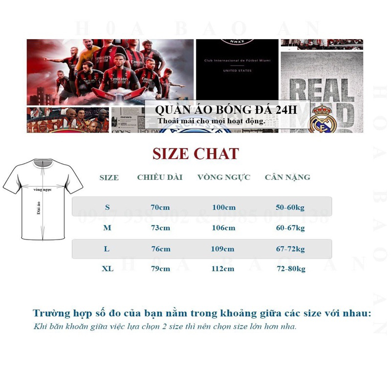 Bộ quần áo bóng đá CLB Miami training mùa 23/24 quần có túi_Hàng cao cấp / Vải mè