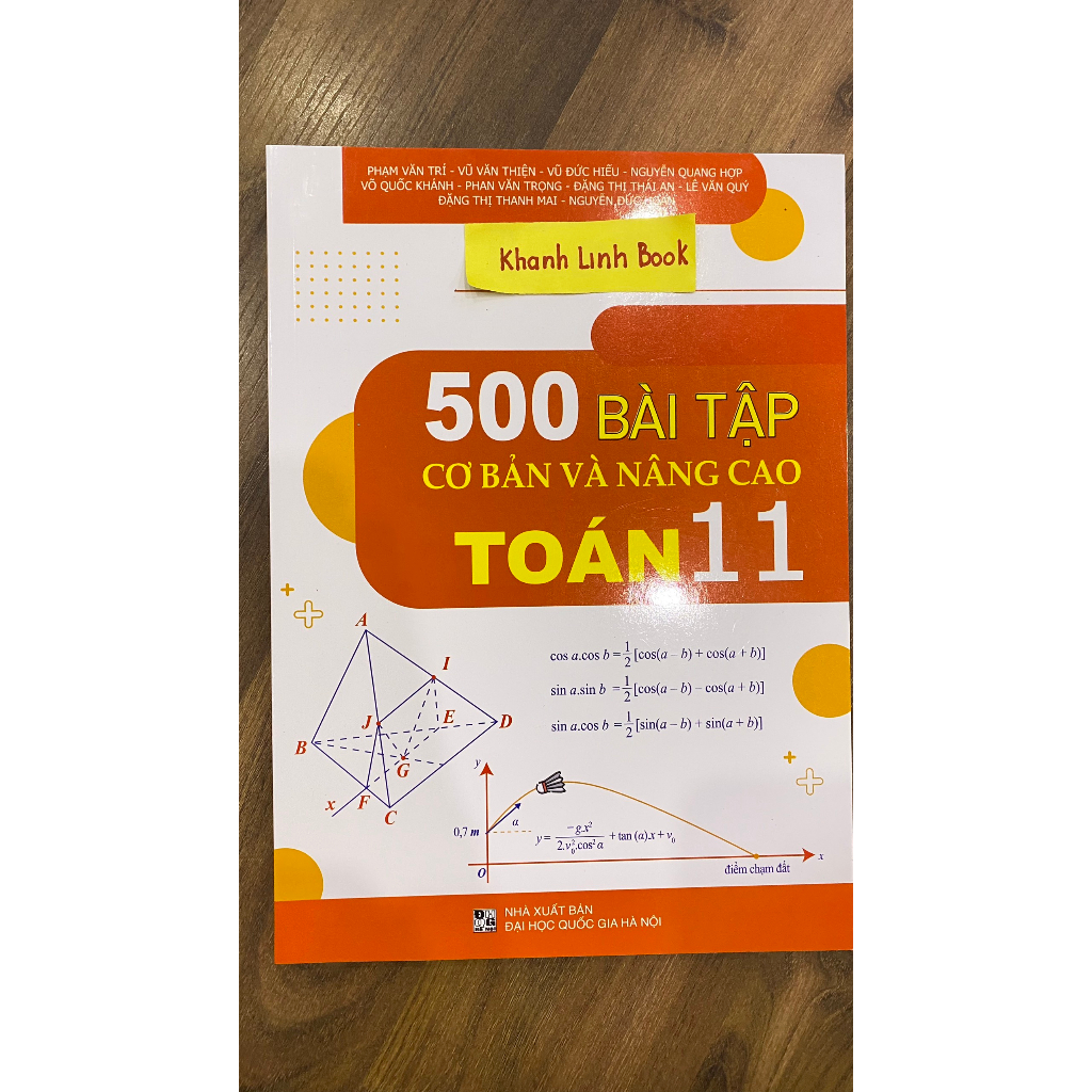 Sách - 500 bài tập cơ bản và nâng cao toán 11