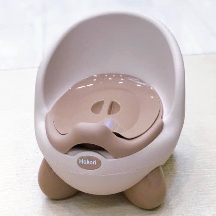 Bô cho bé đi vệ sinh có tựa lưng việt nhật - Ghế bô cho bé gái, bé trai