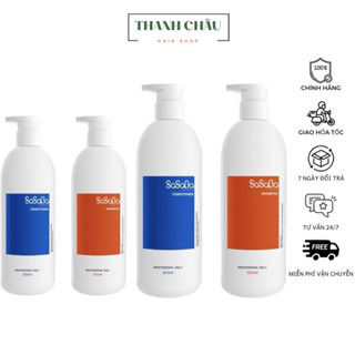  Dầu Gội Xả Sasaba Phục Hồi Và Nuôi Dưỡng Tóc Mềm Mượt 800ml 