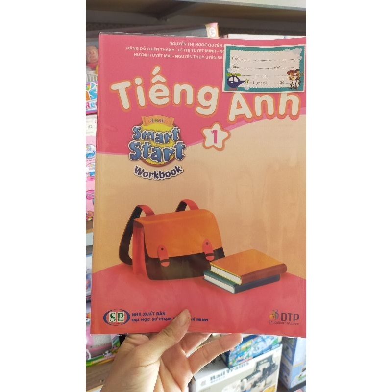Bìa Bao + Tieng Anh Smart Star  Lớp 1
