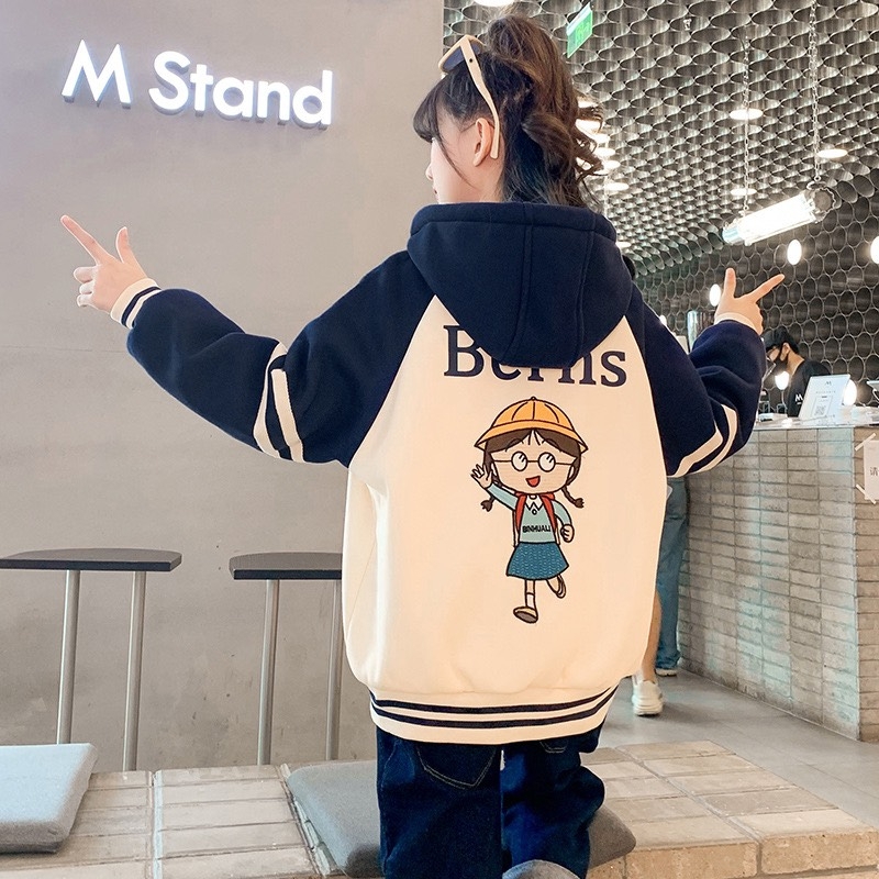 Áo khoác cô gái Berns  thời trang trẻ em BEESHOP D23050