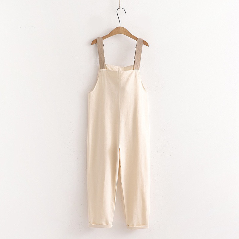 Yếm kaki kèm gấu thời trang trẻ em BEESHOP D23051