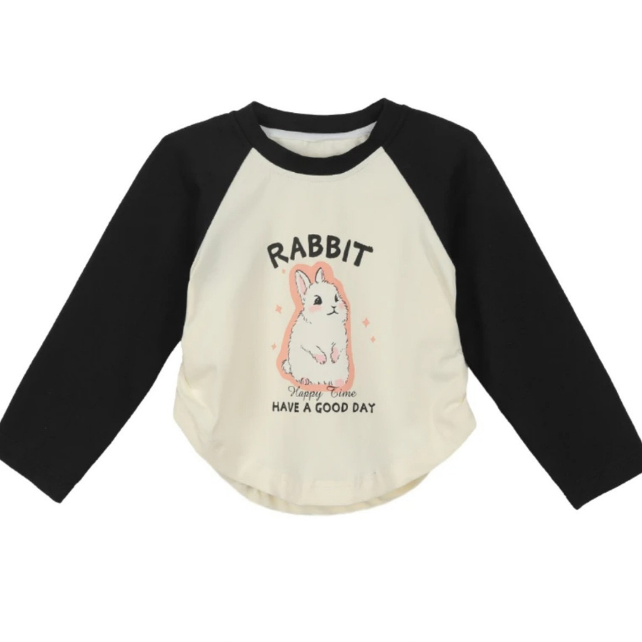 Set Áo Thỏ Dài Tay Kèm Quần Túi Hộp Cho Bé Gái WOWKIDS, Bộ Quần Áo Thu Đông Dài Tay Cá Tính Cho Bé Từ 8-28kg