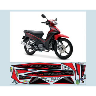 Tem zin wave blade đỏ đen