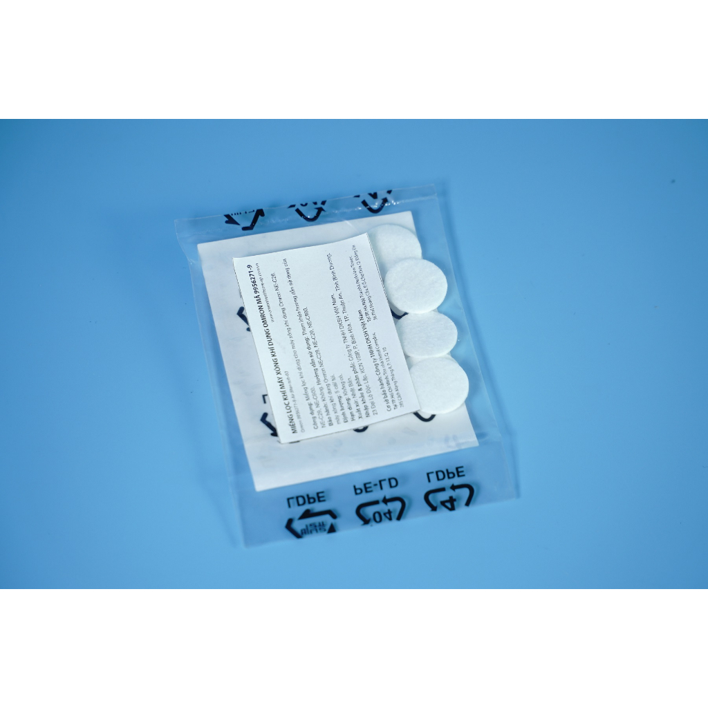 Phụ kiện 5 miếng đầu lọc khí vào máy xông khí dung Omron NE-C28/C29/C900