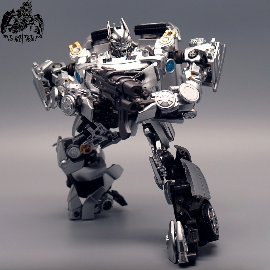 Đồ chơi mô hình lắp ráp Transfomer Soundware Best Toy BT01 ELECTRICWAVE - Mercedes Car - Rum Rum Figure