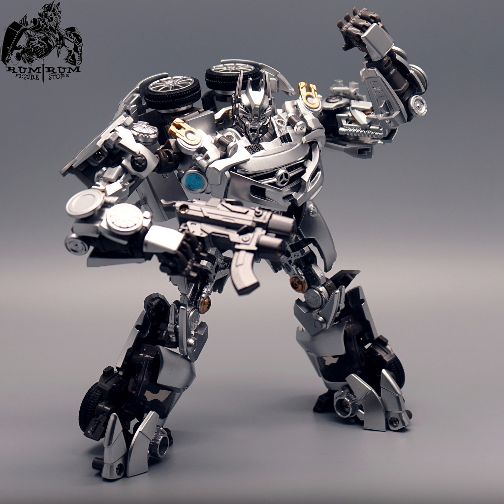 Đồ chơi mô hình lắp ráp Transfomer Soundware Best Toy BT01 ELECTRICWAVE - Mercedes Car - Rum Rum Figure