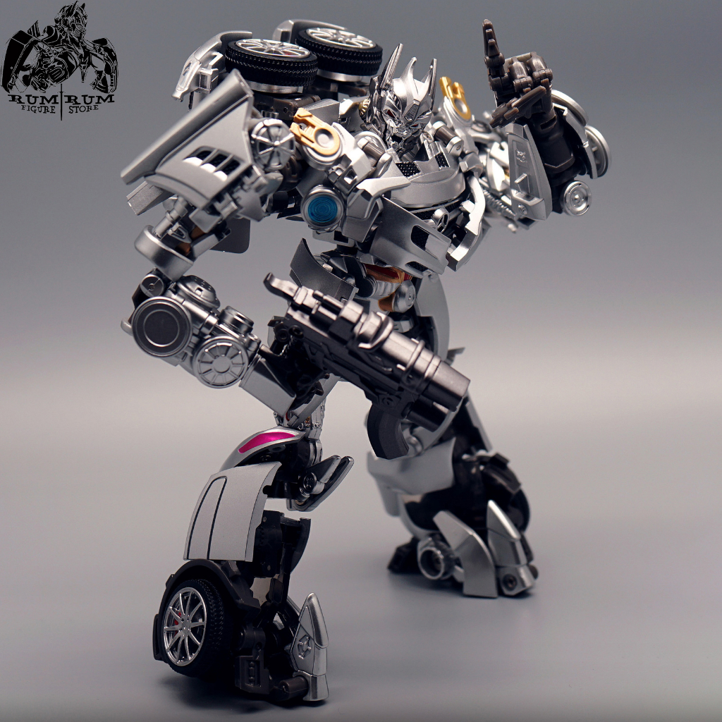 Đồ chơi mô hình lắp ráp Transfomer Soundware Best Toy BT01 ELECTRICWAVE - Mercedes Car - Rum Rum Figure