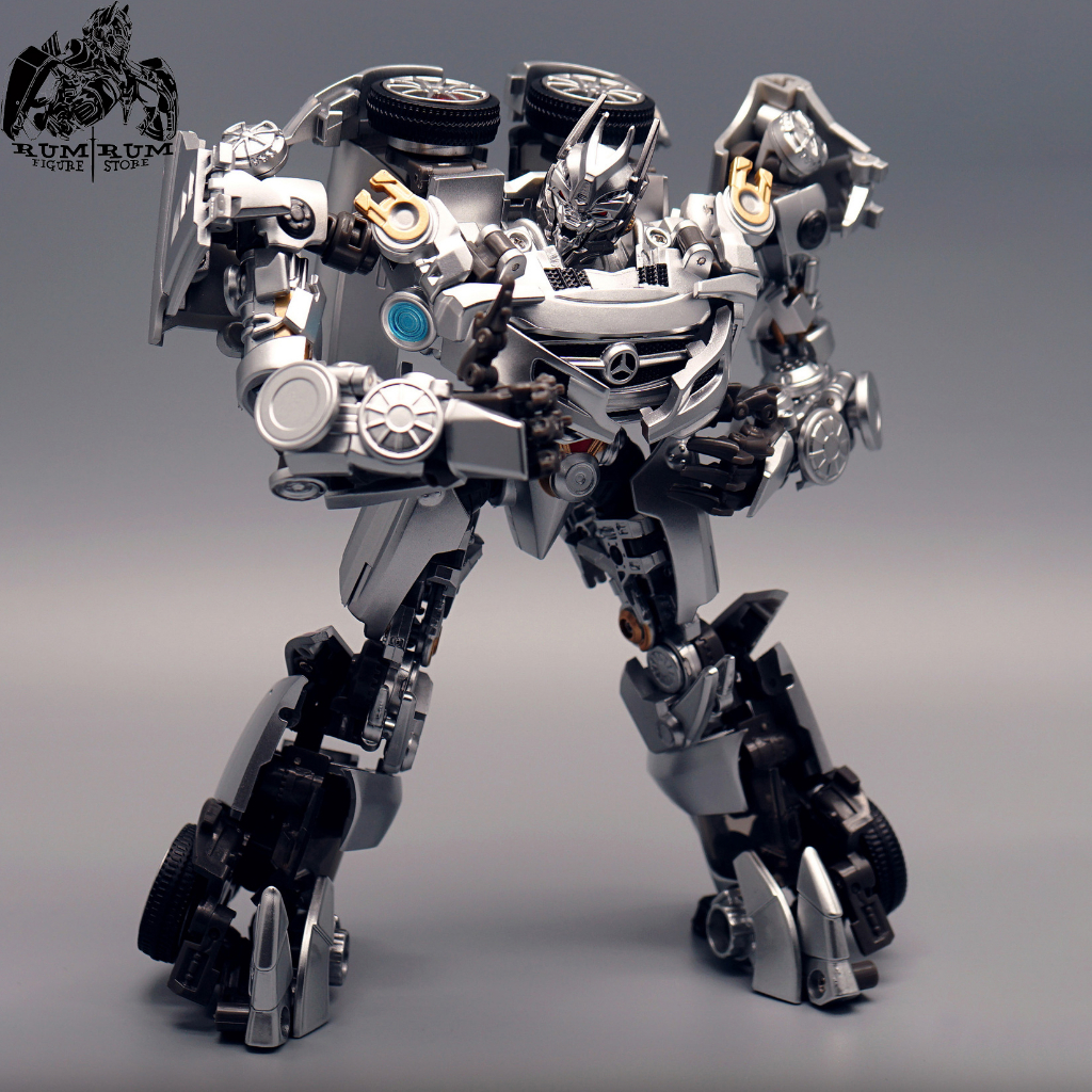 Đồ chơi mô hình lắp ráp Transfomer Soundware Best Toy BT01 ELECTRICWAVE - Mercedes Car - Rum Rum Figure