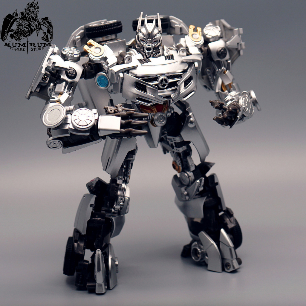 Đồ chơi mô hình lắp ráp Transfomer Soundware Best Toy BT01 ELECTRICWAVE - Mercedes Car - Rum Rum Figure