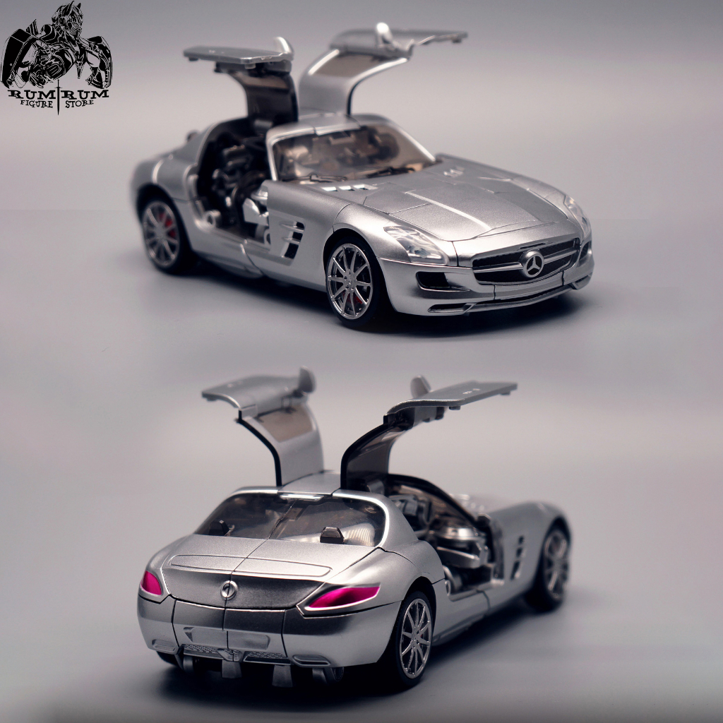 Đồ chơi mô hình lắp ráp Transfomer Soundware Best Toy BT01 ELECTRICWAVE - Mercedes Car - Rum Rum Figure