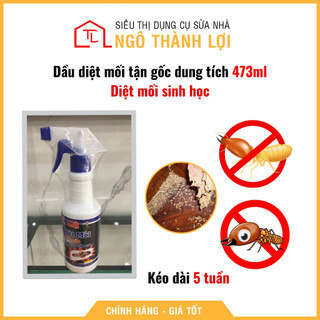 Dầu diệt mối tận gốc dung tích 473ml, chai xịt diệt mối sinh học