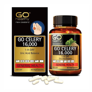 Go celery 16000 go healthy giúp giảm acid uric, sưng đau do gout