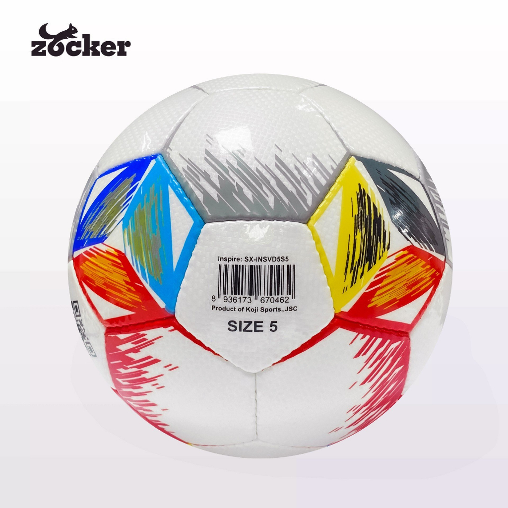 Quả bóng đá tập luyện Inspire size 4-5 da SVD chính hãng, siêu bên, đá đầm chân