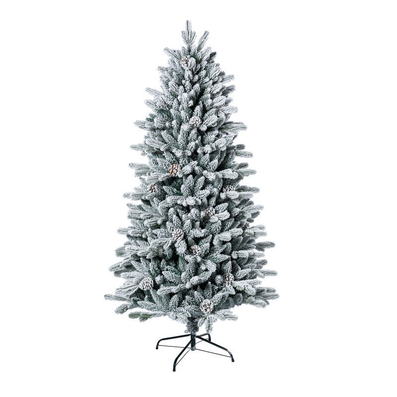Cây Thông Tuyết C17 1.5 MÉT Lá PE Cao Cấp loại cây tự động Cây Thông Trang Trí Noel