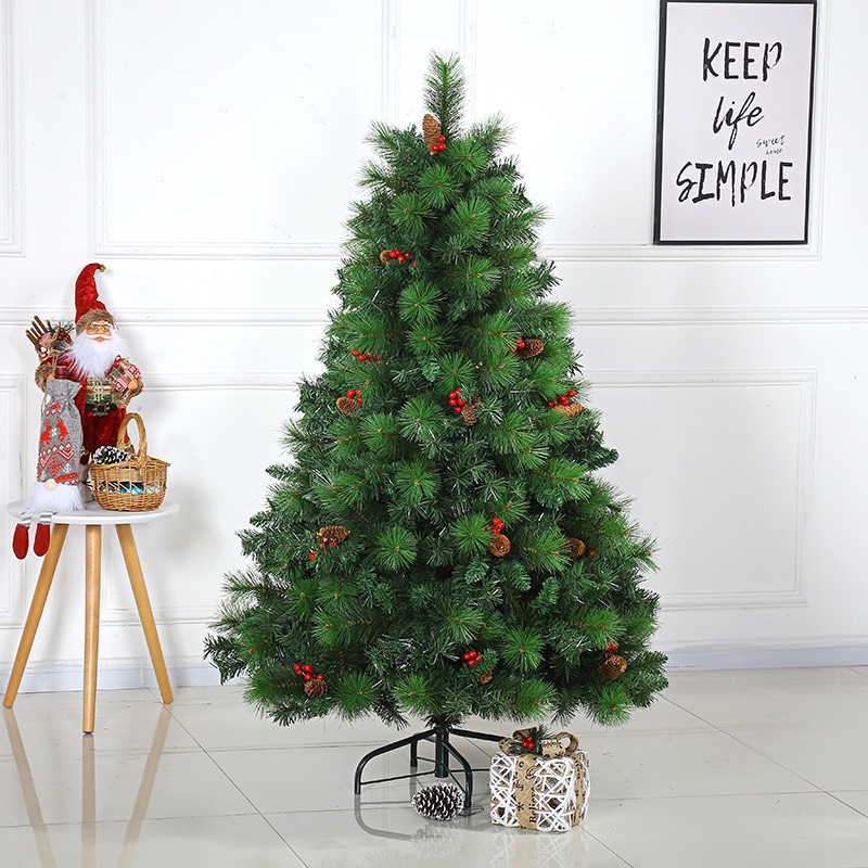 (HOẢ TỐC) Cây Thông Hai Loại Lá Dày C7 Cây Thông Trang Trí Noel Nhiều Size
